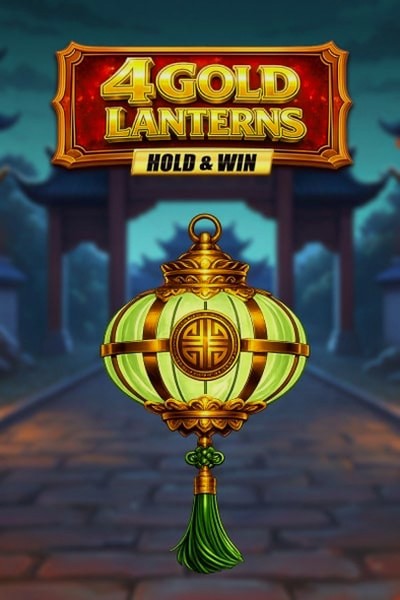 Carátula de 4 Gold Lanterns Hold & Win en Casinova